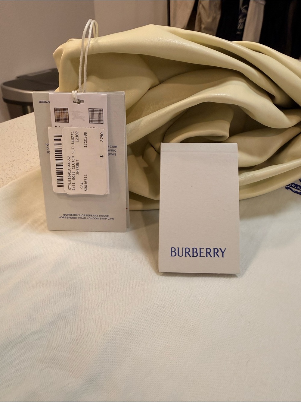 Burberry Rose Clutch NWT - Picture 6 of 8